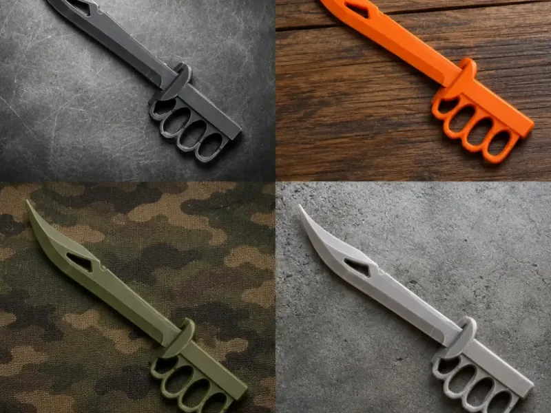 Prop Coltello da Trincea Oversize/Coltello da Trincea Cosplay Oversize
