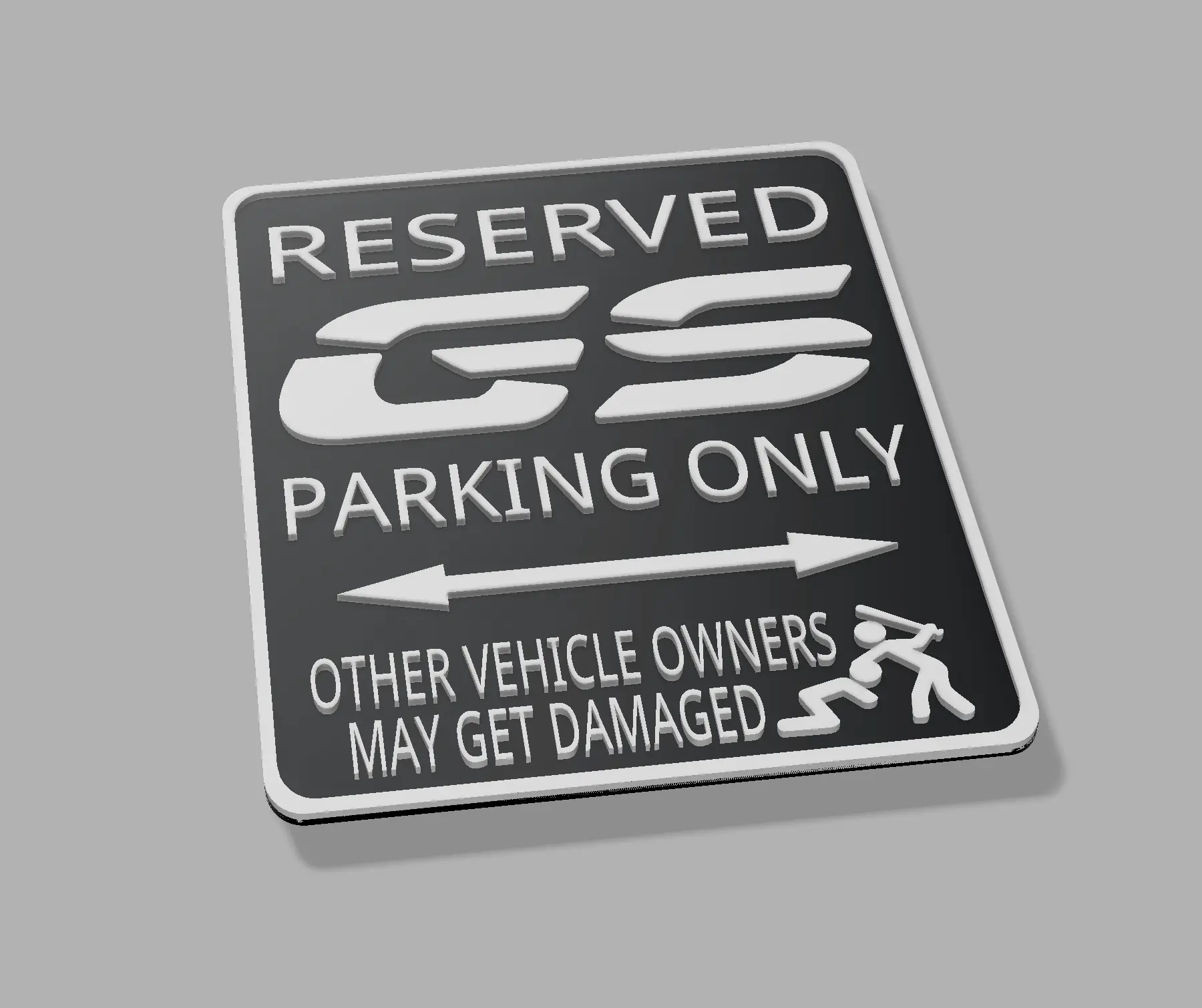 BMW GS R1250GS R1200G GSA R 1250 GS F850GS Motorrad Fun Sign