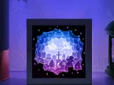 chrismas lightbox (shadow box)-0