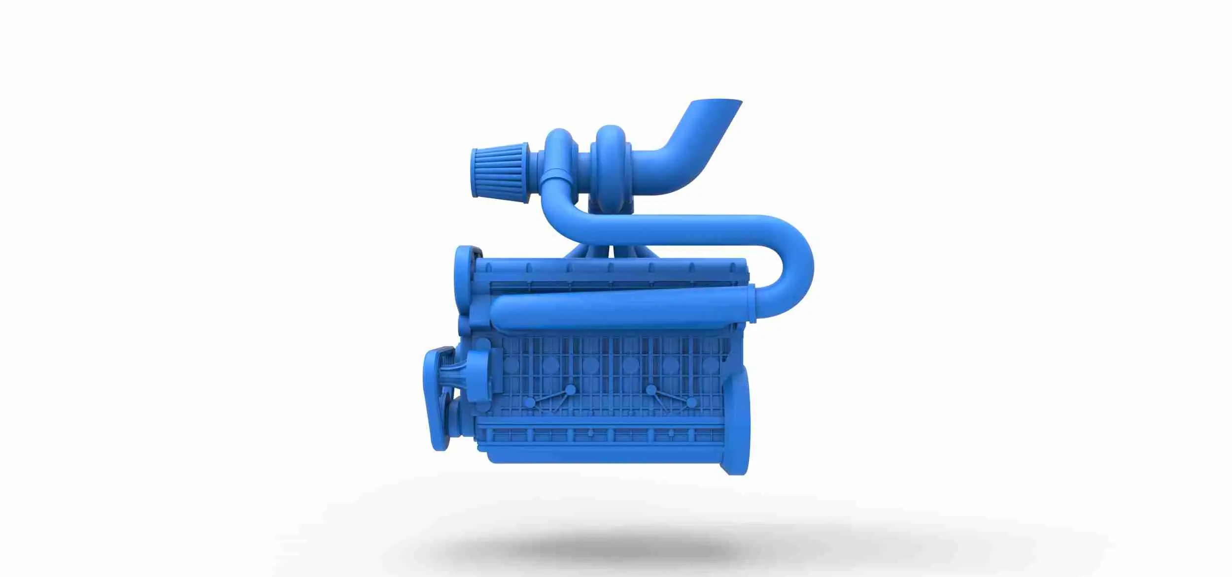 Other STL Download - Turbo straight-six engine Scale 1:25by 3DTechDesign