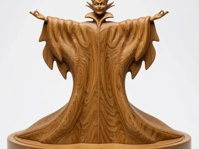 Maleficent statuette