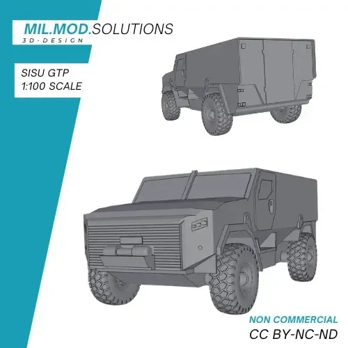 Sisu GTP MRAPV Tabletop NATO