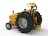 Fun Short Vintage Pulling tractor Scale 1:25-7