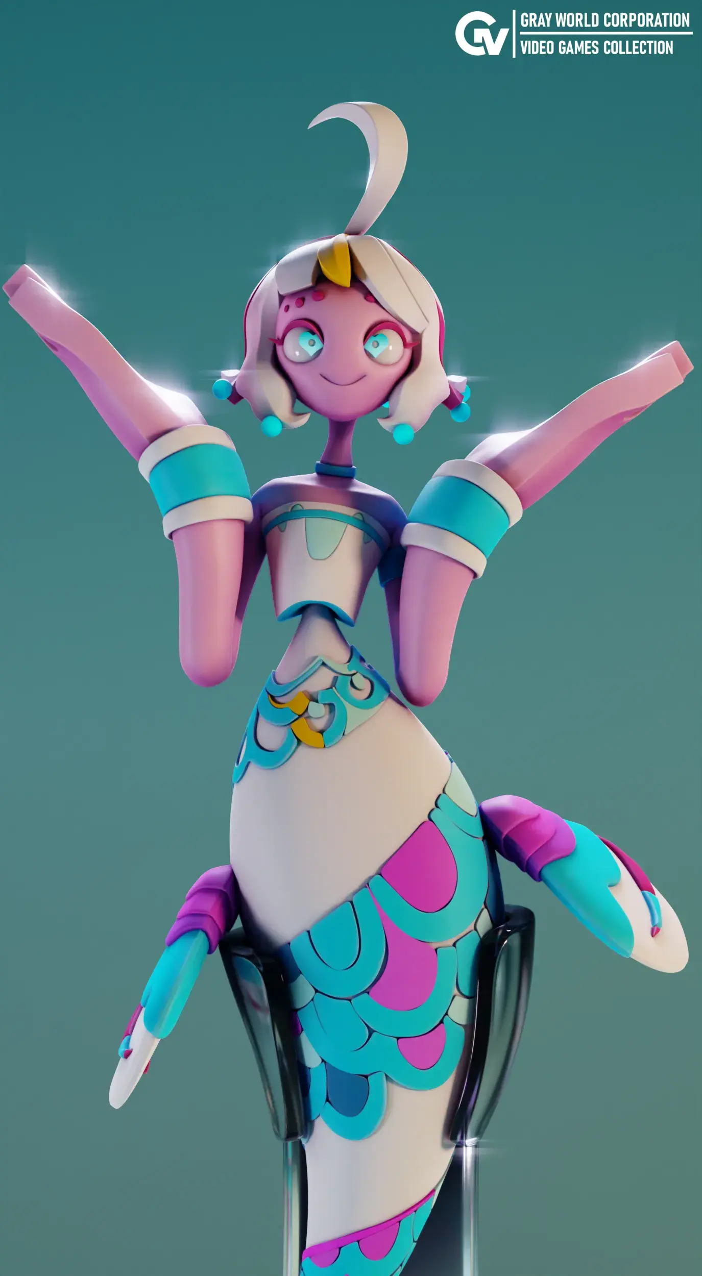 Characters & Creatures STL Download - Sayu | No Straight Roadsby