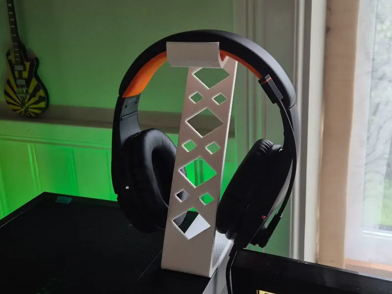 Soporte para auriculares de fácil impresión