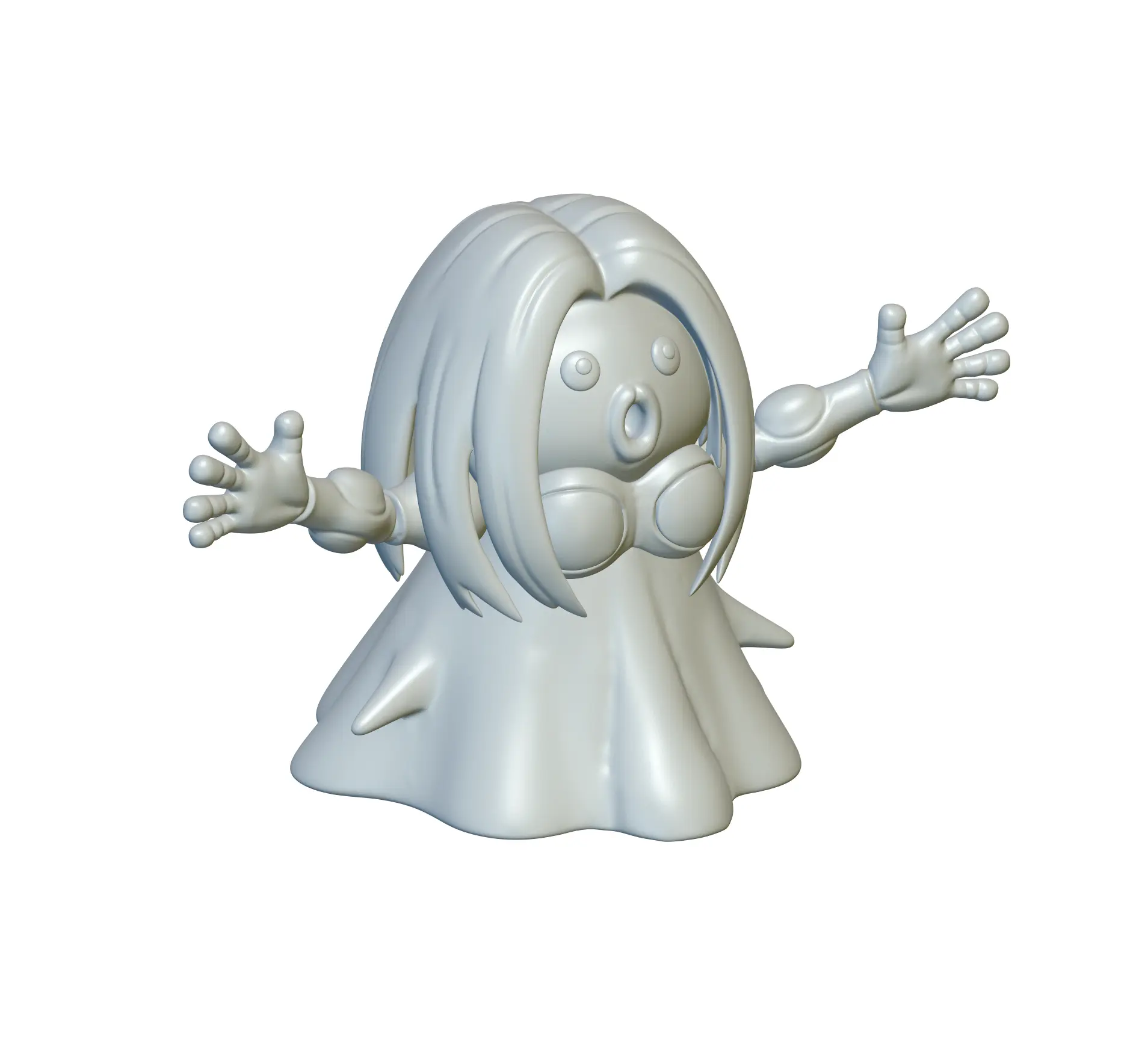 Pokemon Jynx #124 - Ready for 3D Printing!