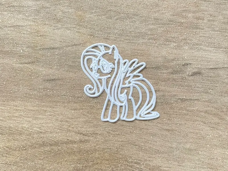 Cortante Fluttershy stamp