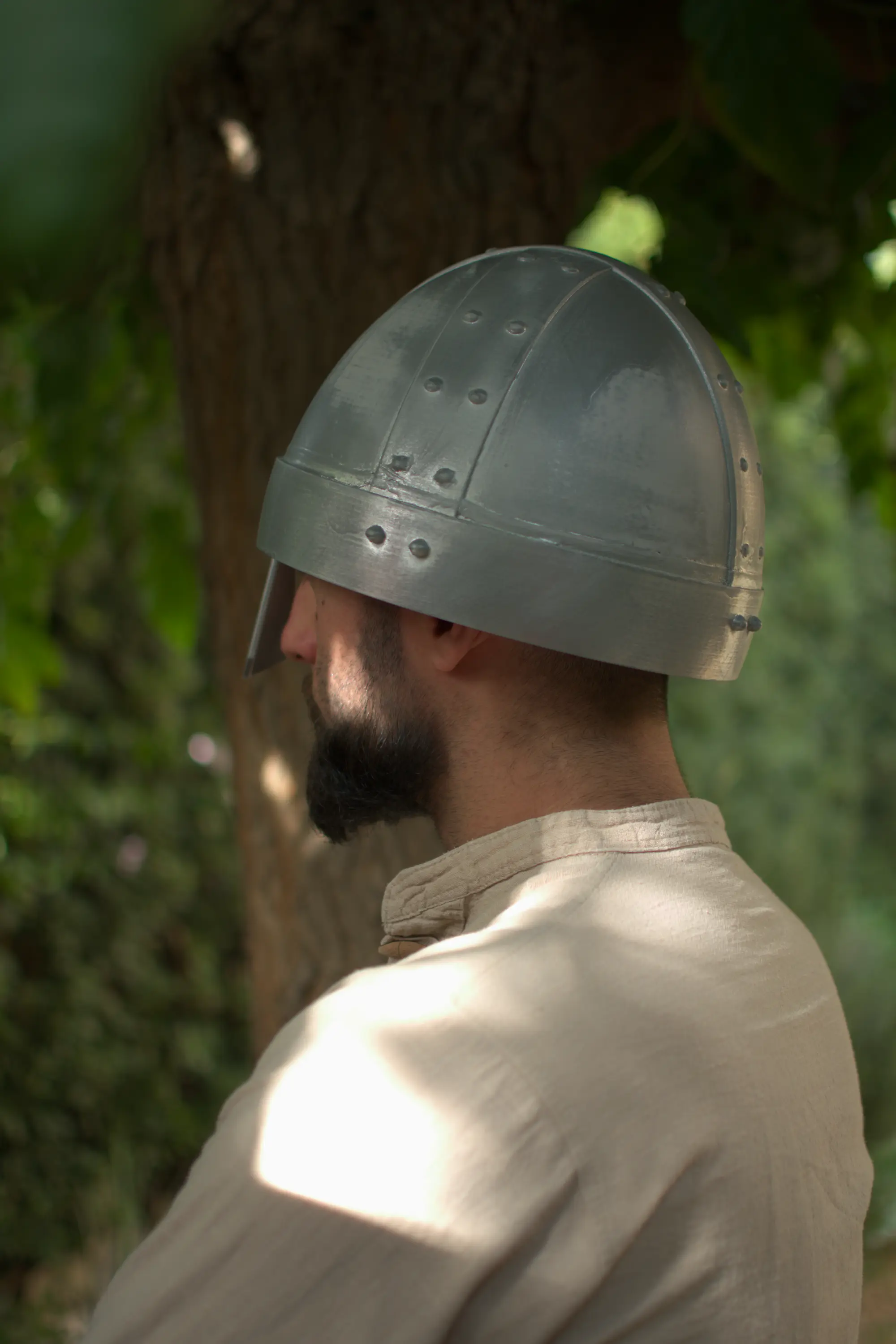 Medieval soldier helmet SPANGENHELM