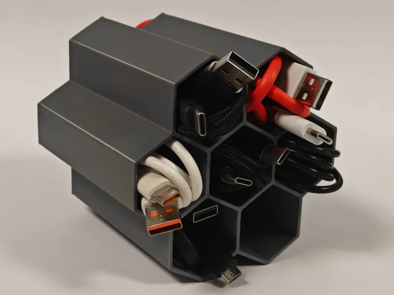Honeycomb Cable Holder | 7, 10, 13 Slots