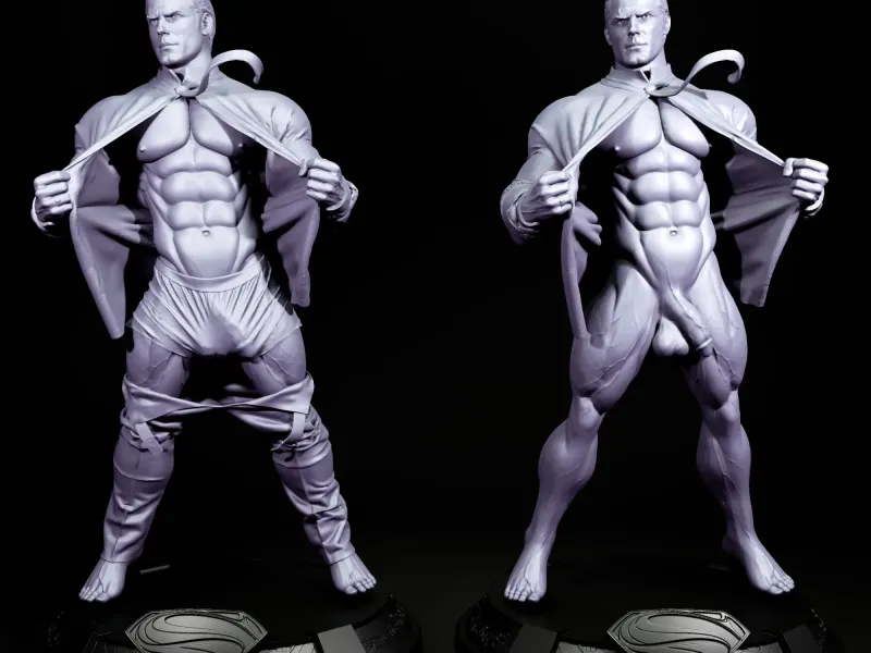HENRY CAVILL - SUPERMAN - NFSW 3D PRINTING