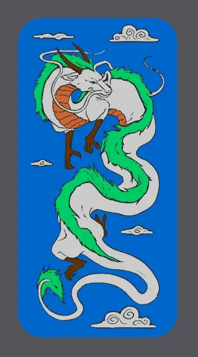 Haku Spirited Away Art