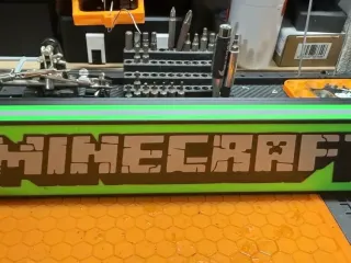 Minecraft-themed Lightbox