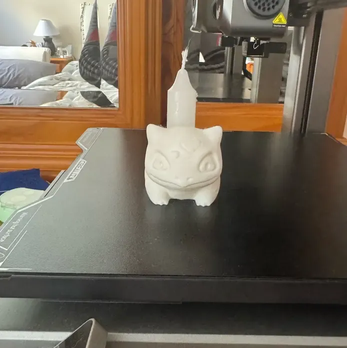Bulbasur porta velas  pokemon