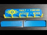 Fallout themed key hook hanger-3