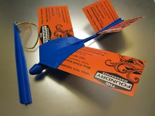 Business Card Glider