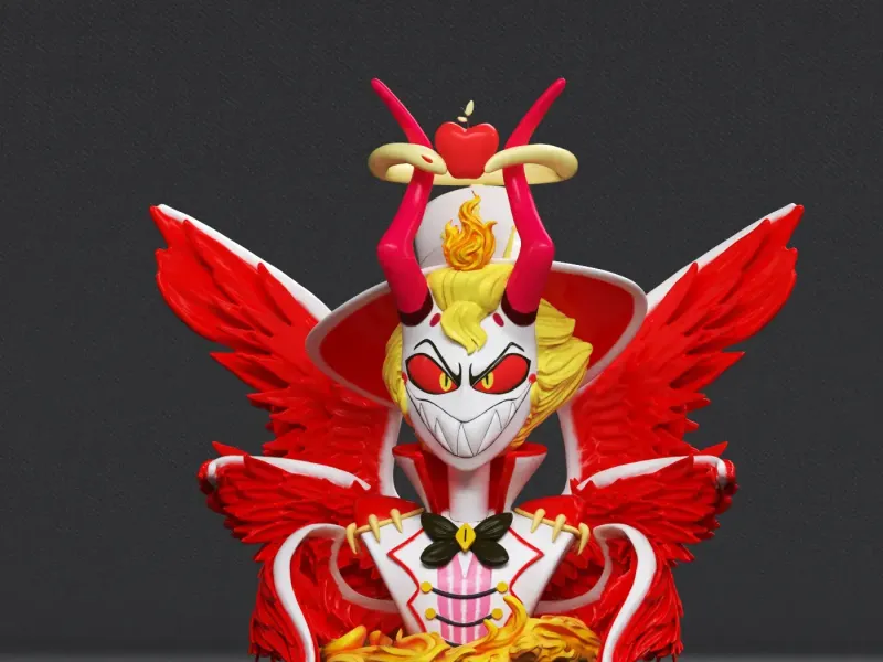 HAZBIN HOTEL - LUCIFER MORNINGSTAR BUST-