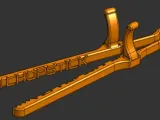 Chopstick with text-3
