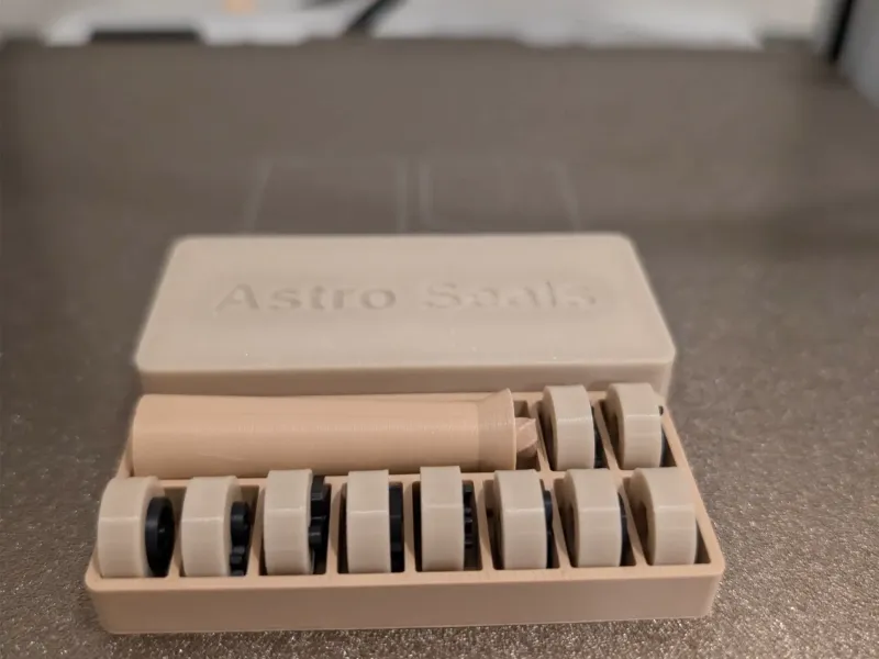 Astro Seals: 10-Piece Planetary Wax/Ink Stamp Set
