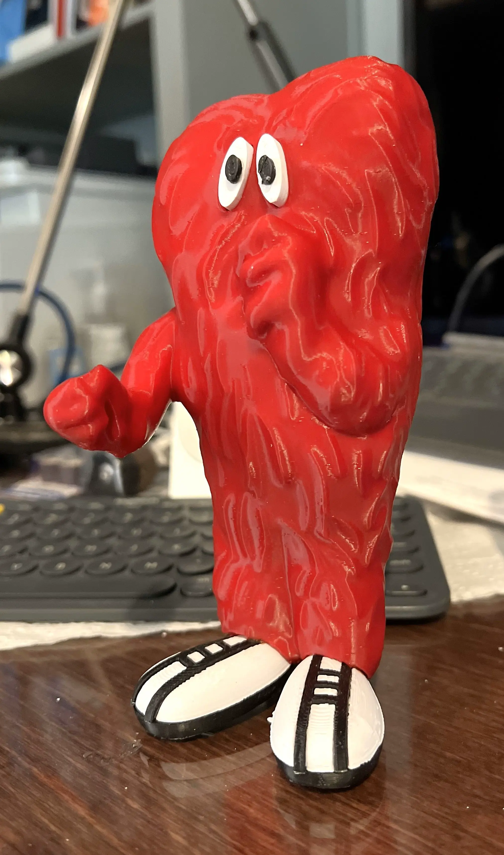 Gossamer - the big red sneaker monster from Looney Toons