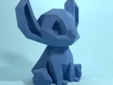 Low poly stitch-3