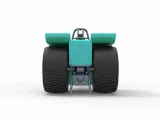Pulling tractor with single V8 engine Scale 1:25-8
