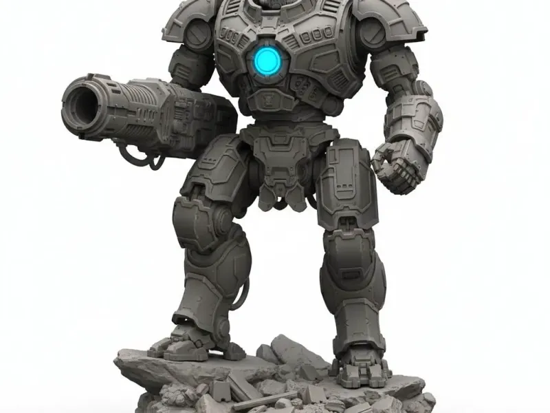 Heavy Combat Robot character