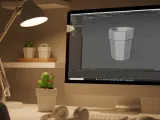 Flowerpot Low poly 1-1