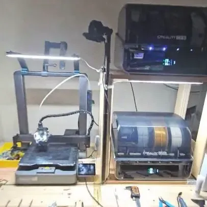 ⚡ 为 Creality HI 定制的 LED 灯条 🔥 史诗级 3D 打印