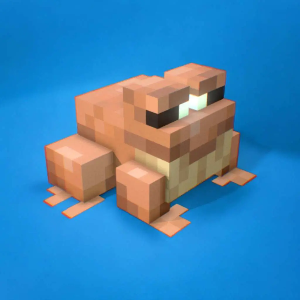 minecraft frog