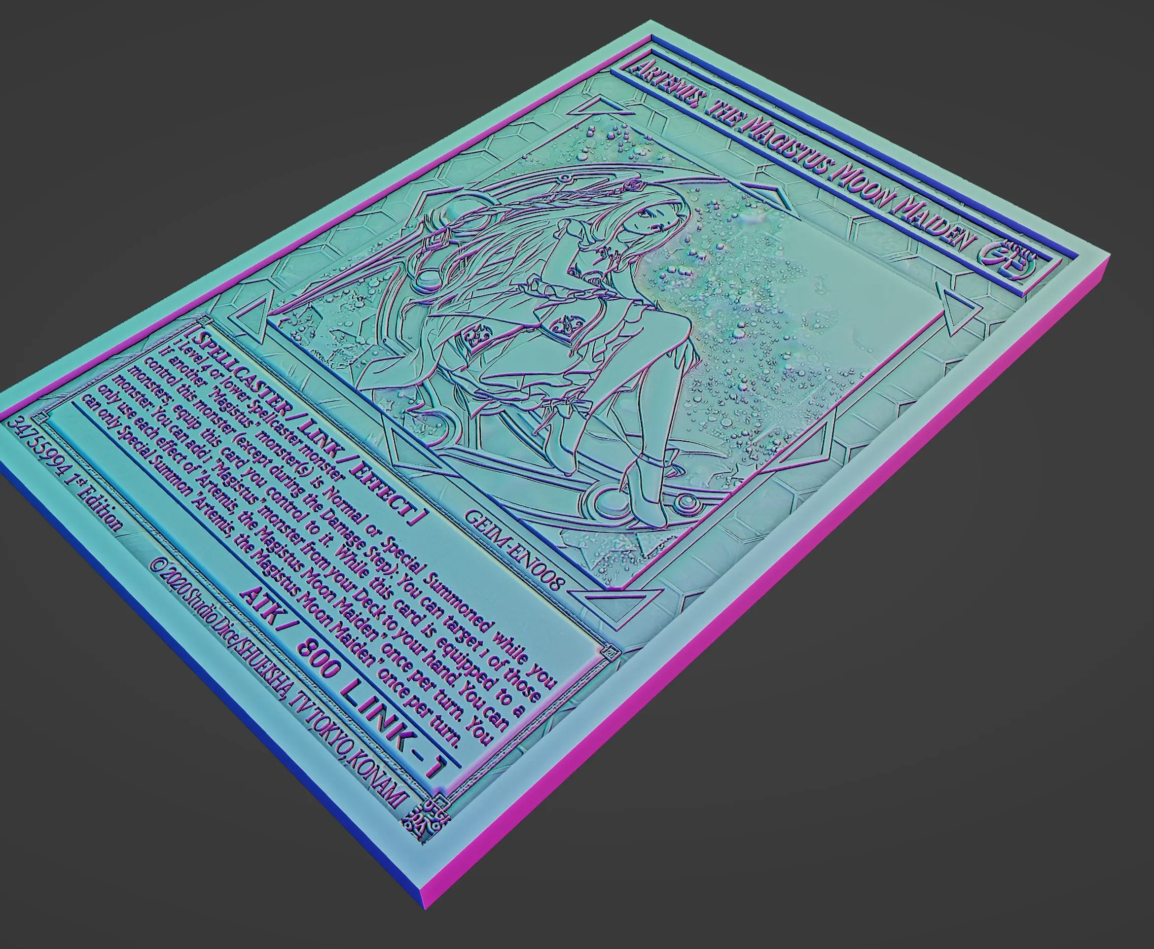 ARTEMIS, THE MAGISTUS MOON MAIDEN - YUGIOH