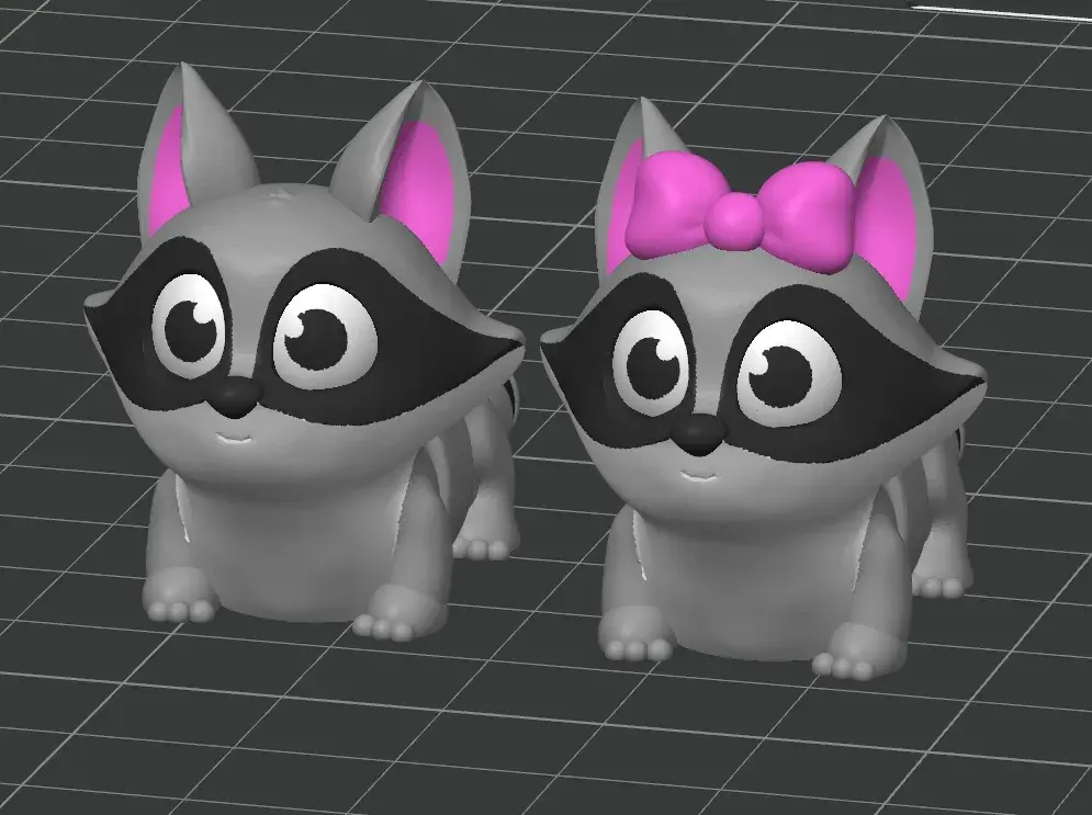 Flexi Mini Articulating Racoon