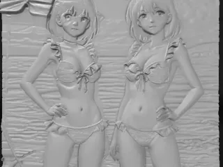 at the beach 3