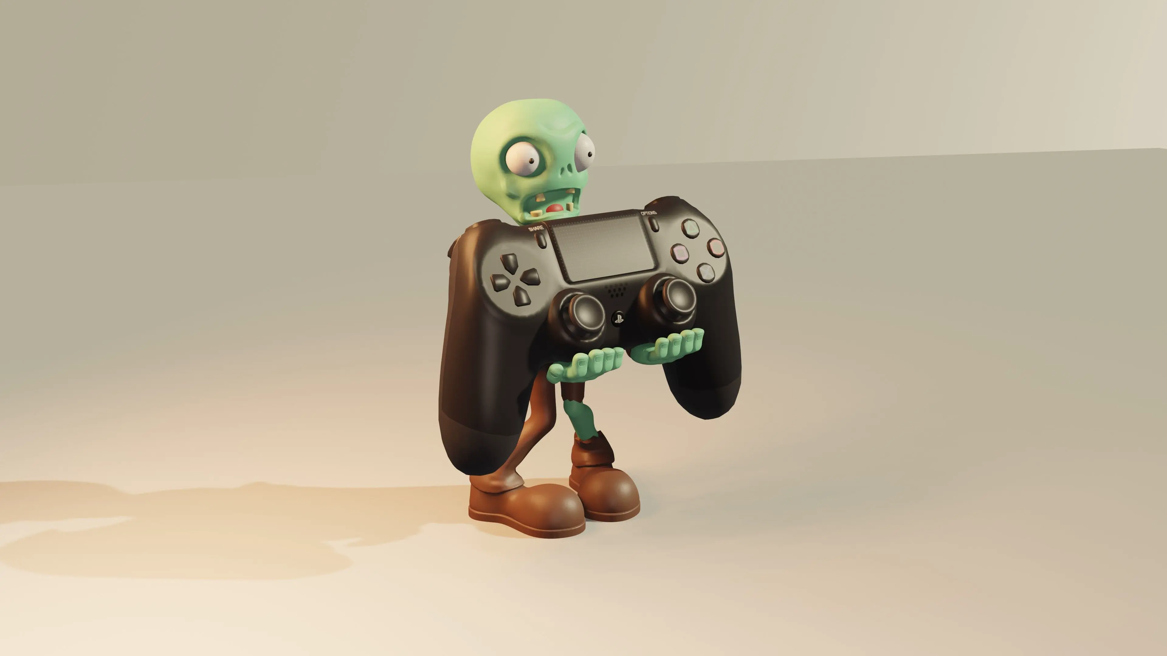 CONTROLLER HOLDER / JOYSTICK PLANTA VS ZOMBIES