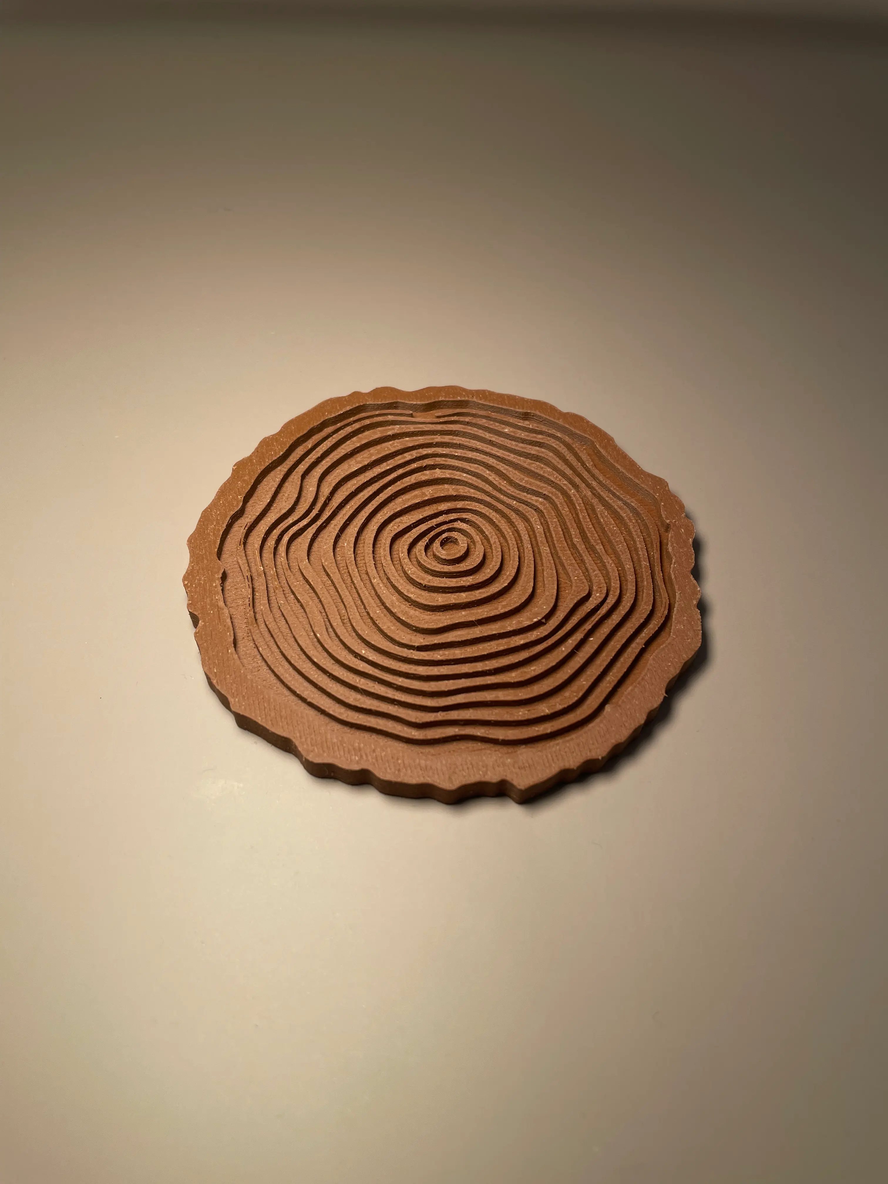 Timber Rings Coaster
