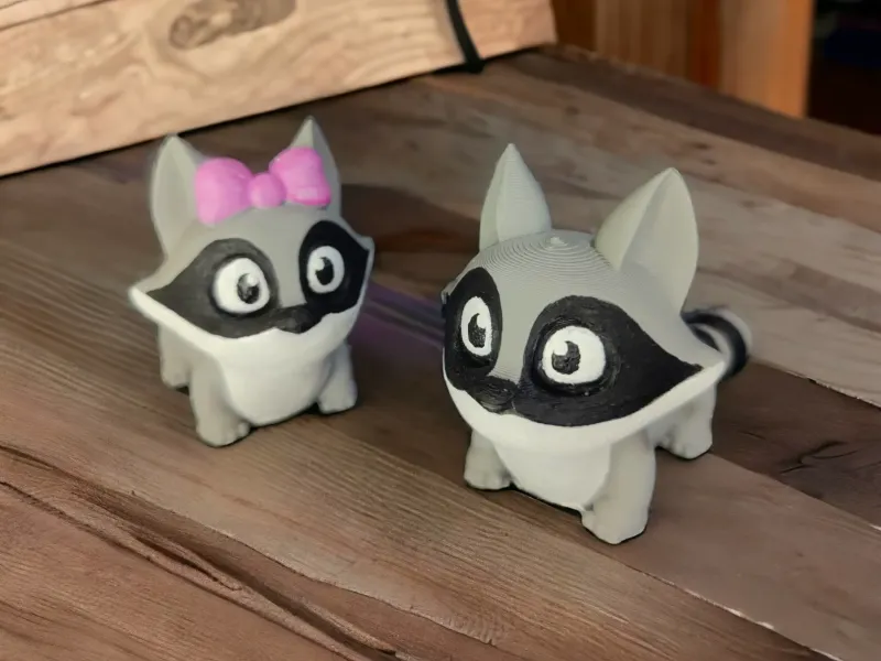 Flexi Mini Articulating Racoon