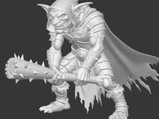 Goblin Club D&D Miniature