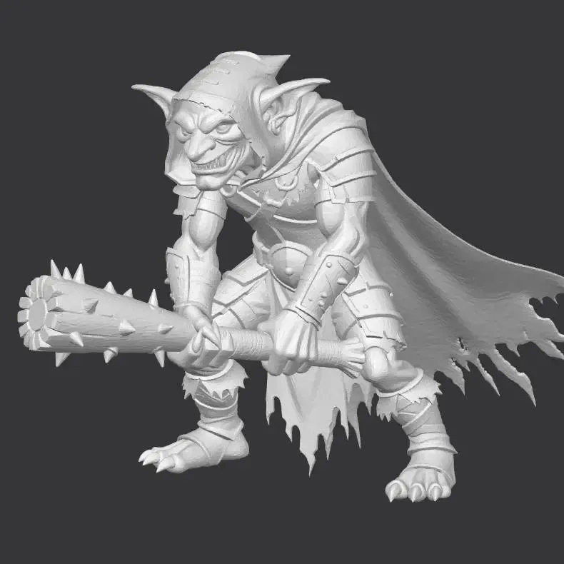Goblin Club D&D Miniature