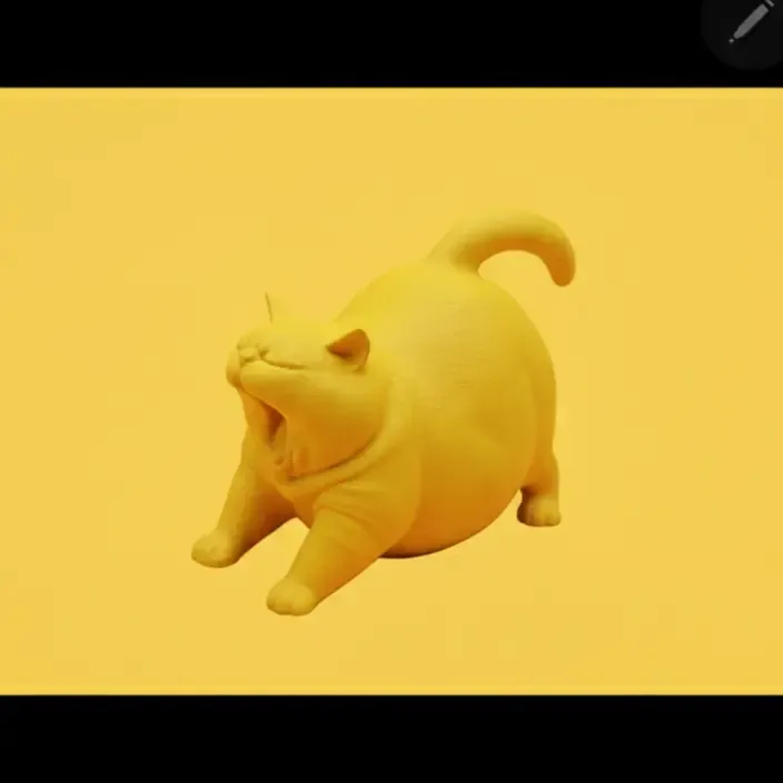 Dicke Katze