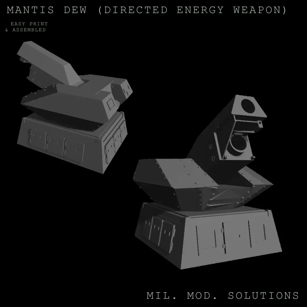 Arma de energia dirigida MANTIS DEW