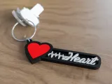 Heartbeat keychain-0