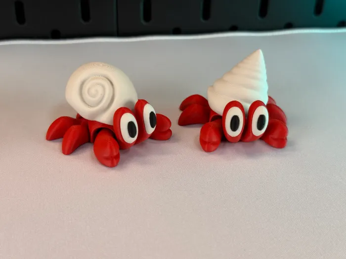 Шарнирный рак-отшельник - Игрушки и игры - PLA - изделие 3D-печати - фото 10