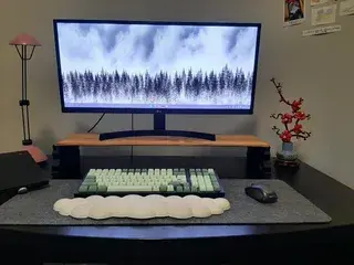 Hexagonal Monitor Stand