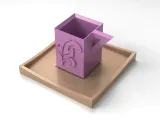 Cup with Tray-1
