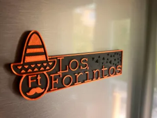 Los Forintos Fridge magnet.