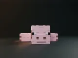 Minecraft Flexi Pig - Multicolor-3