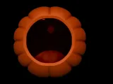 Cute Ghost Pumpkin Lantern STL-5