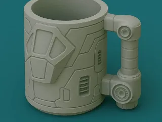 cool space cup