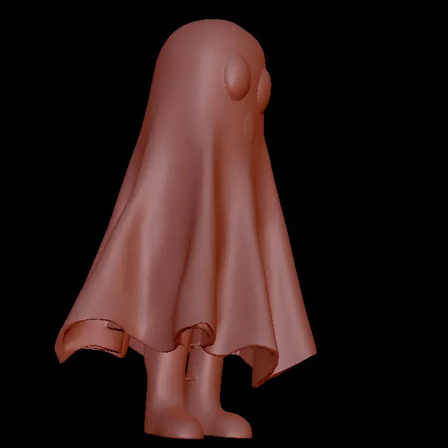 Standing Ghost Halloween 