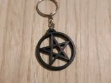 Pentagram Key Ring-0