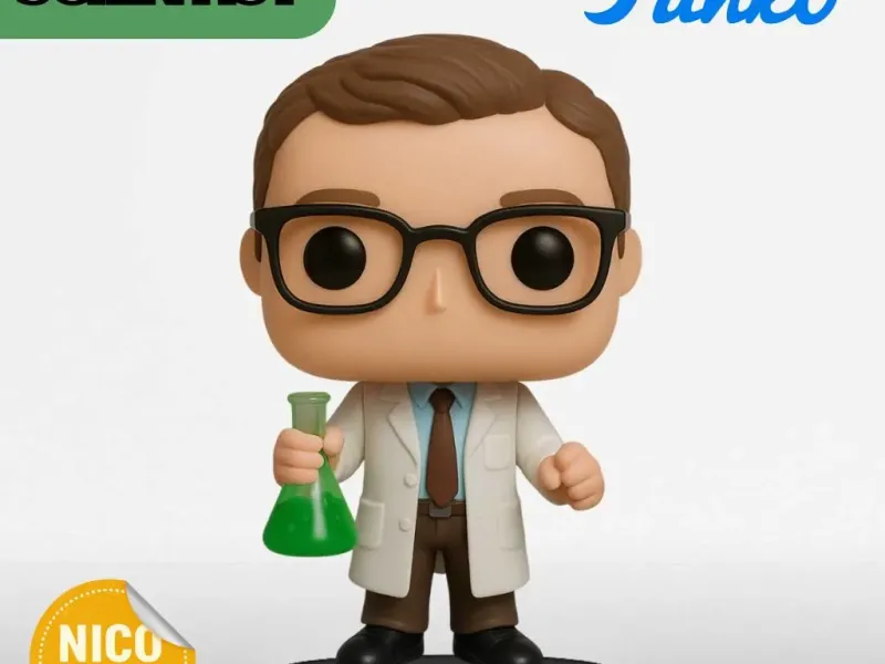 Scientist Funko Pop - Male